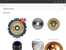 Tablet Screenshot of kaindl-shop.de